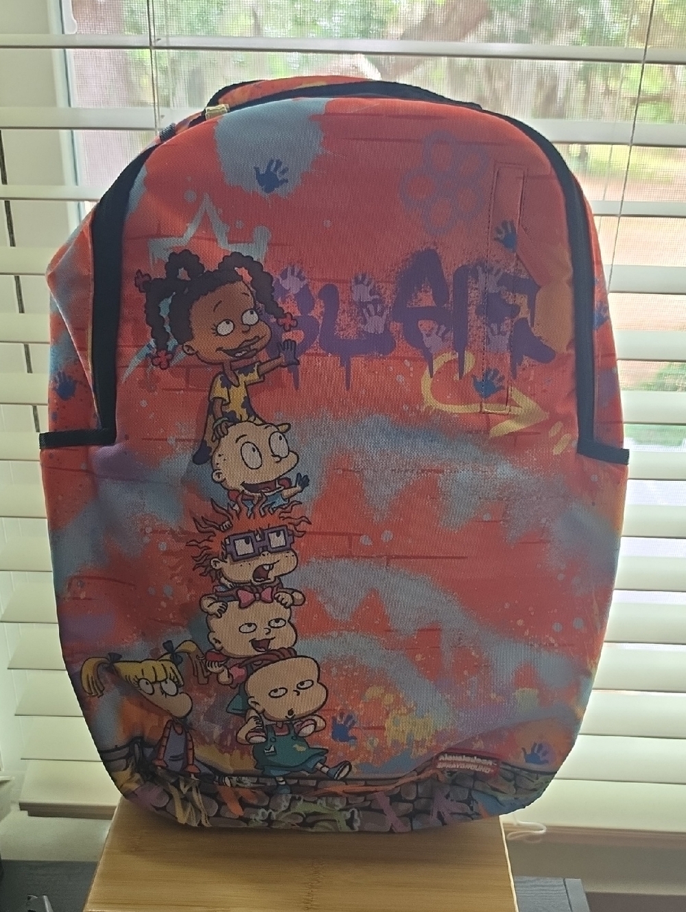 Sprayground Orange & Blue Nickelodeon Rugrats Graphic Backpack